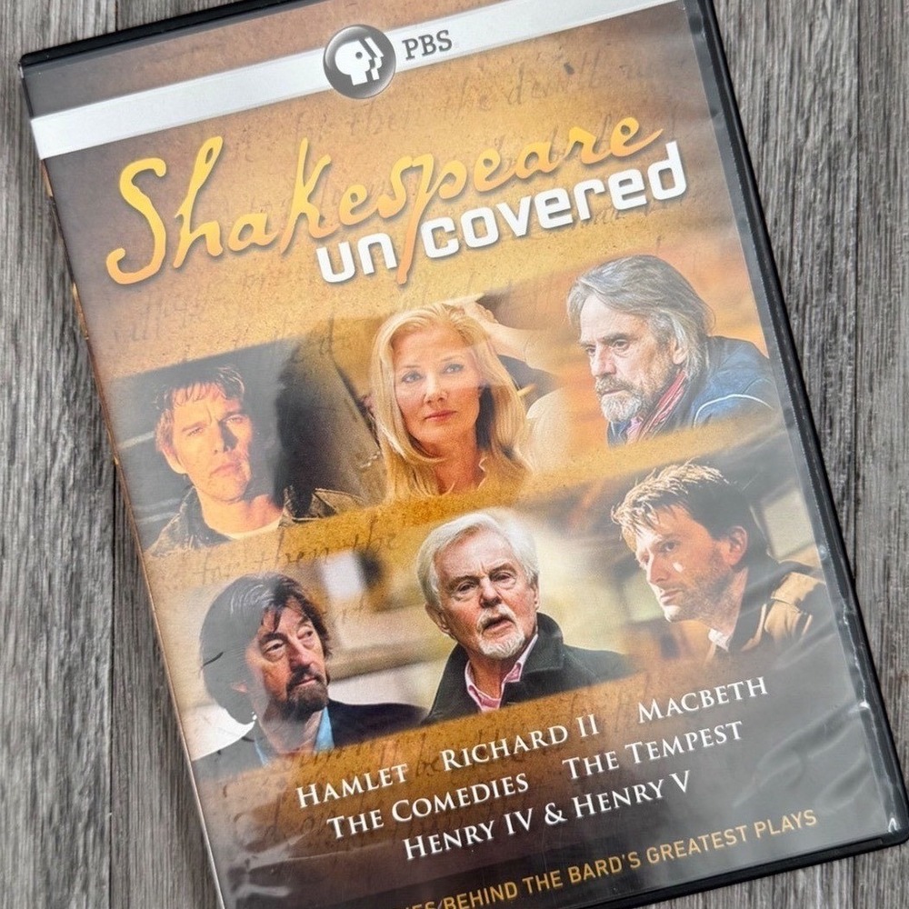 PBS Shakespeare Uncovered Series 1 DVD 2-Disc Set w/ David Tennant Jeremy Irons